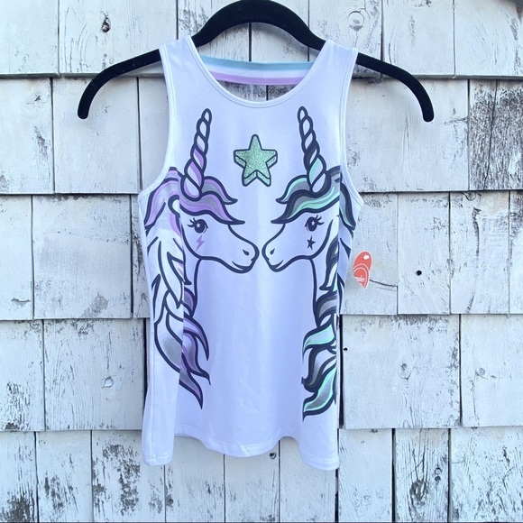 Wonder Nation Unicorn Sleeveless Top - Picture 3 of 4